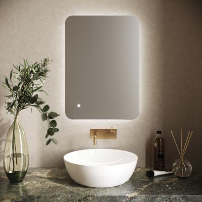 Badkamerspiegel Hotbath 70x50 cm Incl LED En Spiegelverwarming IP44