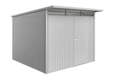 Biohort AvantGarde A7 metalen berging 260x260x218 cm met enkele deur- Lessenaarsdak- Metaal- Biohort