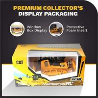 Carrera RC CAT D7E Track type Tractor 1:24 RC functiemodel voor beginners Bouwvoertuig - thumbnail