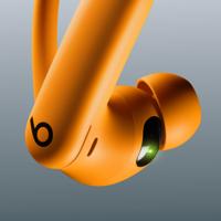 Beats Powerbeats Pro 2, draadloze oortjes met bluetooth, ruisonderdrukking, hartslagmeting, IPX4 en tot 45 uur batterijduur, draadloze oplaadcase. Werkt met Apple en Android - electric orange - thumbnail