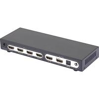 SpeaKa Professional 6 poorten HDMI-Matrix-switch Met Picture in Picture, Met afstandsbediening UHD 4K @ 60 Hz - thumbnail