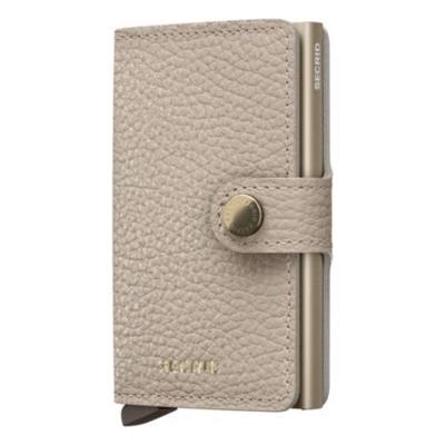 SECRID Miniwallet Beige - Pasjeshouder dames