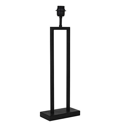 Light & Living Tafellamp 'Shiva' 55cm, kleur Mat Zwart (excl. kap)