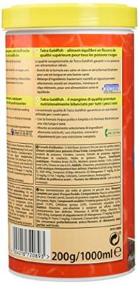 Tetra Goldfish 1L Vlokkenvoeder voor Goudvissen - Voer voor Kleur & Vitaliteit - thumbnail