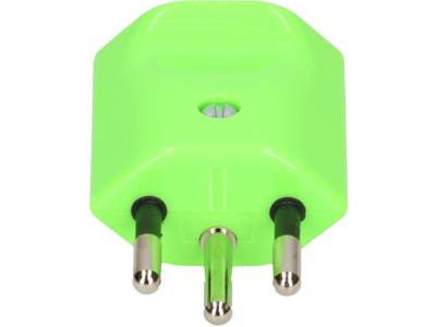Max Hauri AG 132610 Zwitserse stekker, kunststof, 250 V, groen