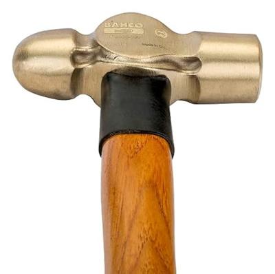 Bahco Bolbankhamer | houten handgreep | vonkvrij | aluminium brons | 340 g - NS506-300