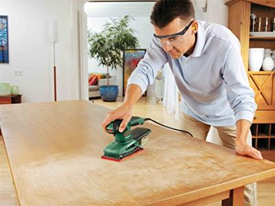 Bosch Accessories Expert for Wood 2608605304 Oscillerend schuurpapier Met klittenband, Geperforeerd Korrelgrootte (num) 80 (l x b) 185 mm x 93 mm 10 stuk(s)