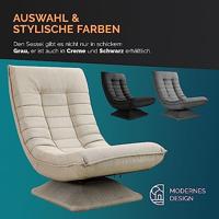 Relax Lounger Aberdeen Stof Creme - thumbnail