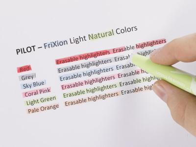 Markeerstift pilot frixion naturel assorti