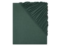 LIVARNO home Jersey hoeslaken 180-200 x 200 cm (Groen) - thumbnail
