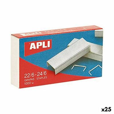Nietjes Apli 22/6-24/6 6 mm 10 Onderdelen (25 Stuks)