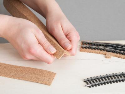 NOCH 50462 TT, H0m Kurkbedding (l x b x h) 500 x 36 x 3 mm