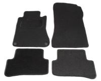 Automatten op maat - zwart stof - Mercedes C-Klasse W203 2000-2007 - thumbnail