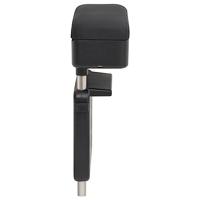 VidaXL Armsteun universeel 23x8x(30-38) cm abs zwart - thumbnail