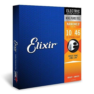 Elixir Strings 12450 snaar voor muziekinstrumenten Electrisch 12 stuk(s) Staal Gitaar