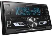 Kenwood DPX-M3100BT dubbele DIN digitale media-ontvanger met Bluetooth handsfree en iPod-besturing zwart - thumbnail
