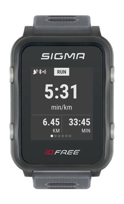 Sigma iD.FREE Sporthorloge GPS - Grijs