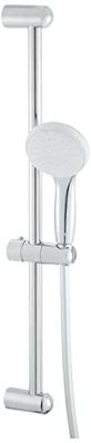 GROHE New Tempesta glijstangset met handdouche met 2 straalsoorten 5.7L/min. 60cm met doucheslang 175cm chroom/wit 2759810E GROHE New Tempesta glijstangset met handdouche met 2 straalsoorten 5.7L/min. 60cm met doucheslang 175cm chroom/wit 2759810E