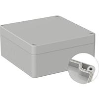 TRU COMPONENTS TC-9065460 Outdoorbehuizing 122 x 120 x 55 Polycarbonaat Grijs-wit (RAL 7035) 1 stuk(s) - thumbnail