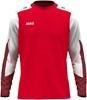 JAKO 8870 Longsleeve Dynamic - Rood/Wit/Donkerrood - S