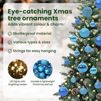 VidaXL Slanke kerstboom groen 150 cm pvc en massief dennenhout - thumbnail