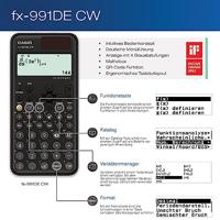 Casio wetenschappelijke rekenmachine FX-991DECW, Duitstalige versie - thumbnail