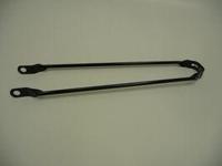 Spatbordstang 28x1 5/8x1 3/8. blauw, per stuk - thumbnail