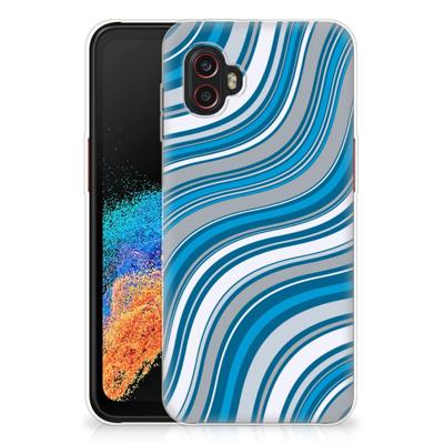 Samsung Galaxy Xcover 6 Pro | TPU bumper | Waves Blue