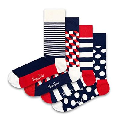 Happy Socks Stripe Giftbox - Maat 36-40 - 4 paar