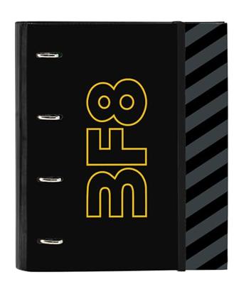 Ringmap BlackFit8 Zone Zwart 27 x 32 x 3.5 cm