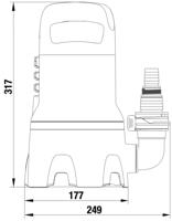 Gardena Vuil water pomp 9000 - 9040-20 - 9040-20 - thumbnail