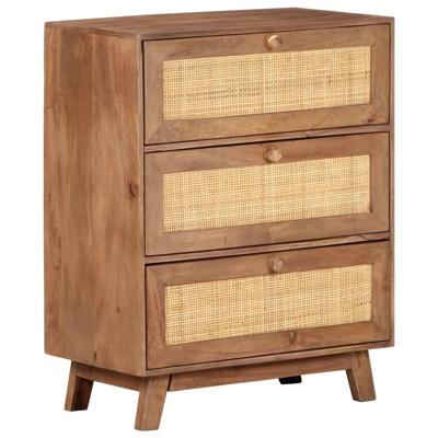 VidaXL Dressoir 61x35x76 cm massief mangohout