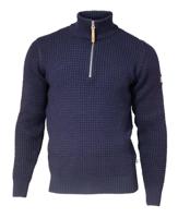 Ivanhoe Moritz Half Zip Trui Heren Navy L - thumbnail