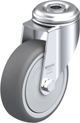 Blickle LKRA-PATH 101KF Zwenkwiel Wieldiameter: 100 mm Draagvermogen (max.): 120 kg 1 stuk(s)