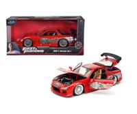 Jada Toys Jada auto fast & furious 1993 mazda rx-7 1:24 rood - thumbnail