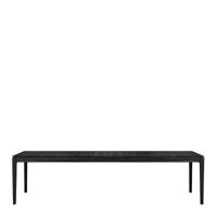 Ethnicraft Tuintafel 'Bok' Gevernist Teakhout, 300 x 110cm, kleur Zwart - thumbnail