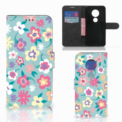 Motorola Moto G7 | G7 Plus Hoesje Flower Power Motorola Moto G7 | G7 Plus Hoesje Flower Power