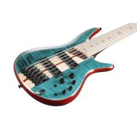 Ibanez SR1426B Premium Caribbean Green Low Gloss 6-snarige elektrische basgitaar met gigbag - thumbnail