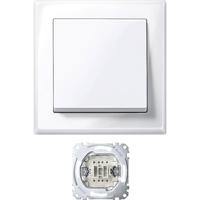 Merten MEG3341-1419 Wisselschakelaar System M Polar-wit 1 stuk(s) - thumbnail
