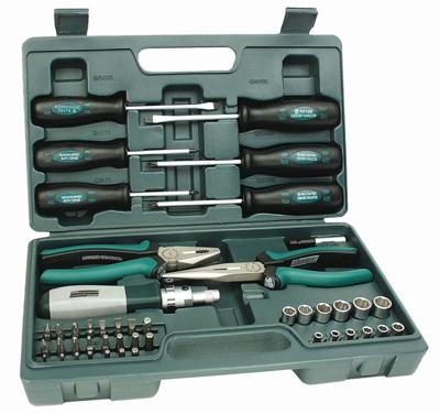 Brüder Mannesmann Gereedschapset combi 45 dlg (Hobby) - 29110