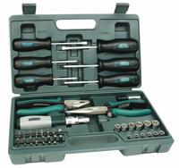 Brüder Mannesmann Gereedschapset combi 45 dlg (Hobby) - 29110 - thumbnail