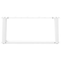 Salontafelpoten 2 st U-vormig 60x(30-31) cm staal wit - thumbnail