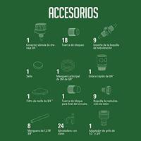 Verstuiver Ferrestock Wit 15 m - thumbnail