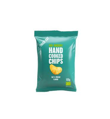 Chips handcooked salt & vineger bio 125 Gram