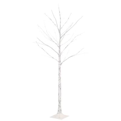 VidaXL Berkenboom led 72 led&apos;s warmwit 150 cm wit