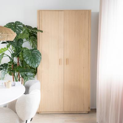 Eleonora Opbergkast 'Rosenborg' Eikenhout, 210 x 109cm