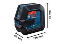 Bosch Blauw GLL 2-15 G lijnlaser | incl. bouwstatief - 0601063W01 - thumbnail