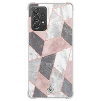 Samsung Galaxy A52(s) shockproof hoesje - Stone grid - thumbnail