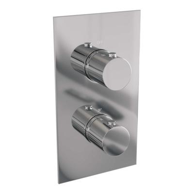Brauer Chrome Edition - 3 Weg - Inbouwthermostaat - In/afbouwdelen - Chroom