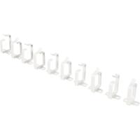 ROLINE kabelmanagement beugel, 44x60mm grijs 10 stuks - thumbnail